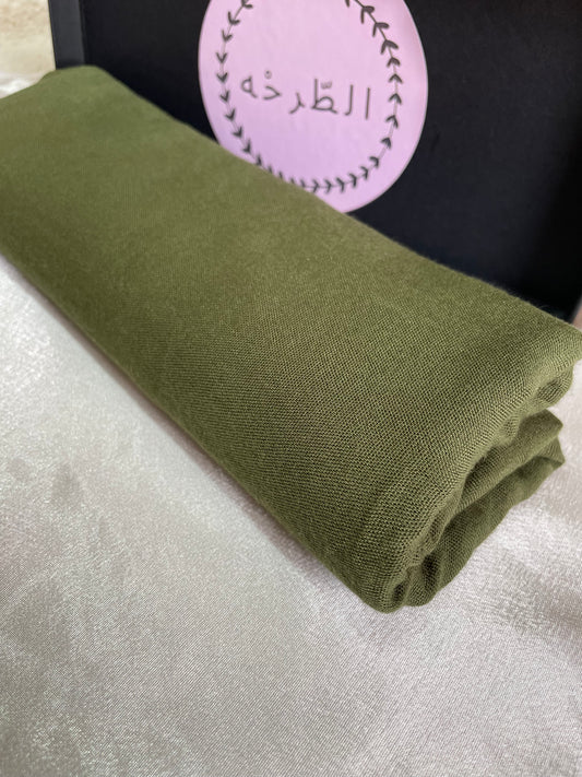 Premium modal hijab (olive)