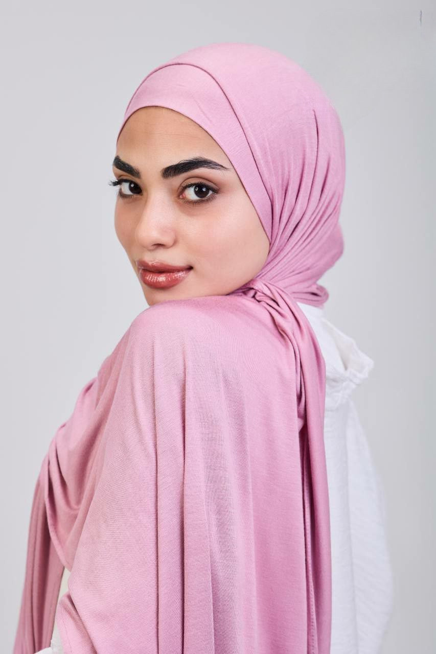 Easy hijab with bandana (Pink)