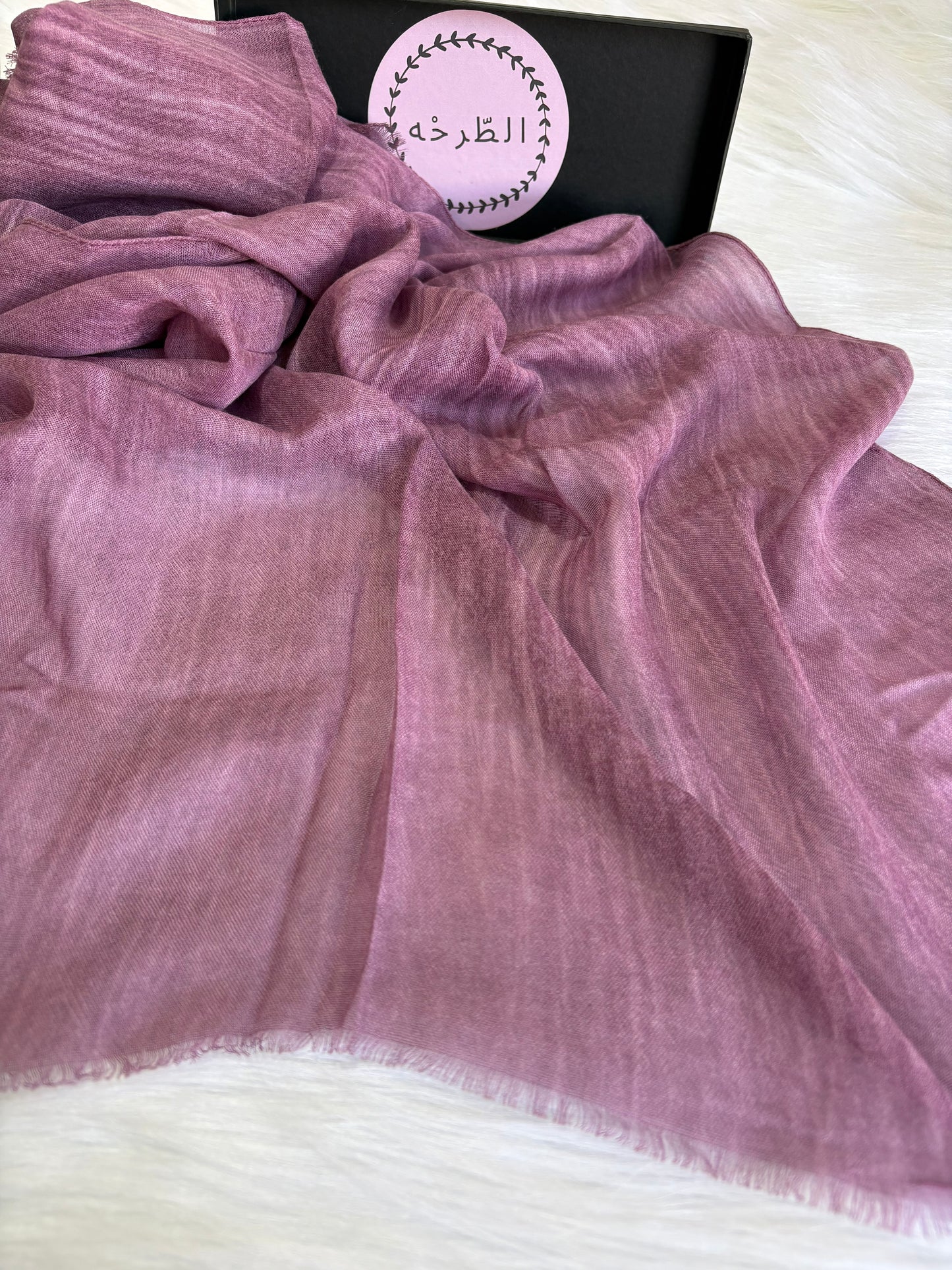 Premium linen cotton (Purple)