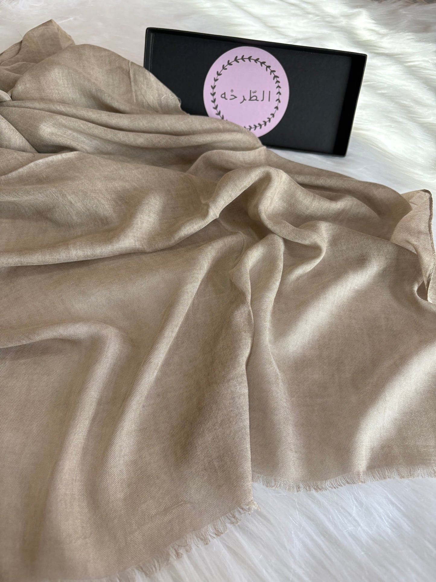 Premium linen cotton (Ash Brown)
