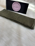 Premium linen cotton ( Royal green)
