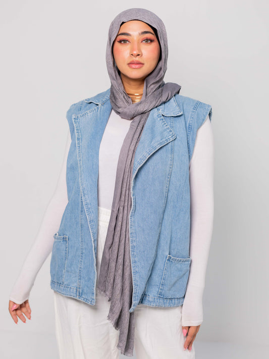 Premium linen cotton (light grey)