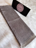 Premium linen cotton (soft grey)