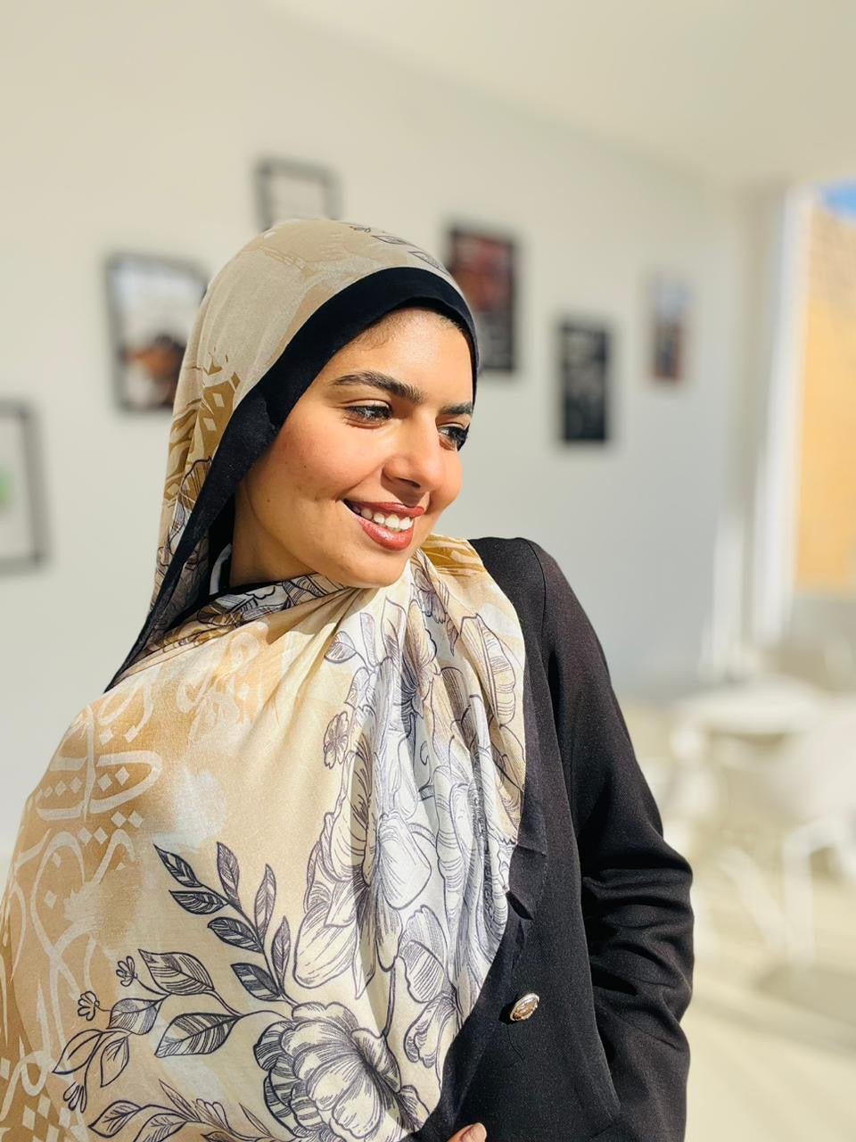 Printed Modal Hijab ( Classic )