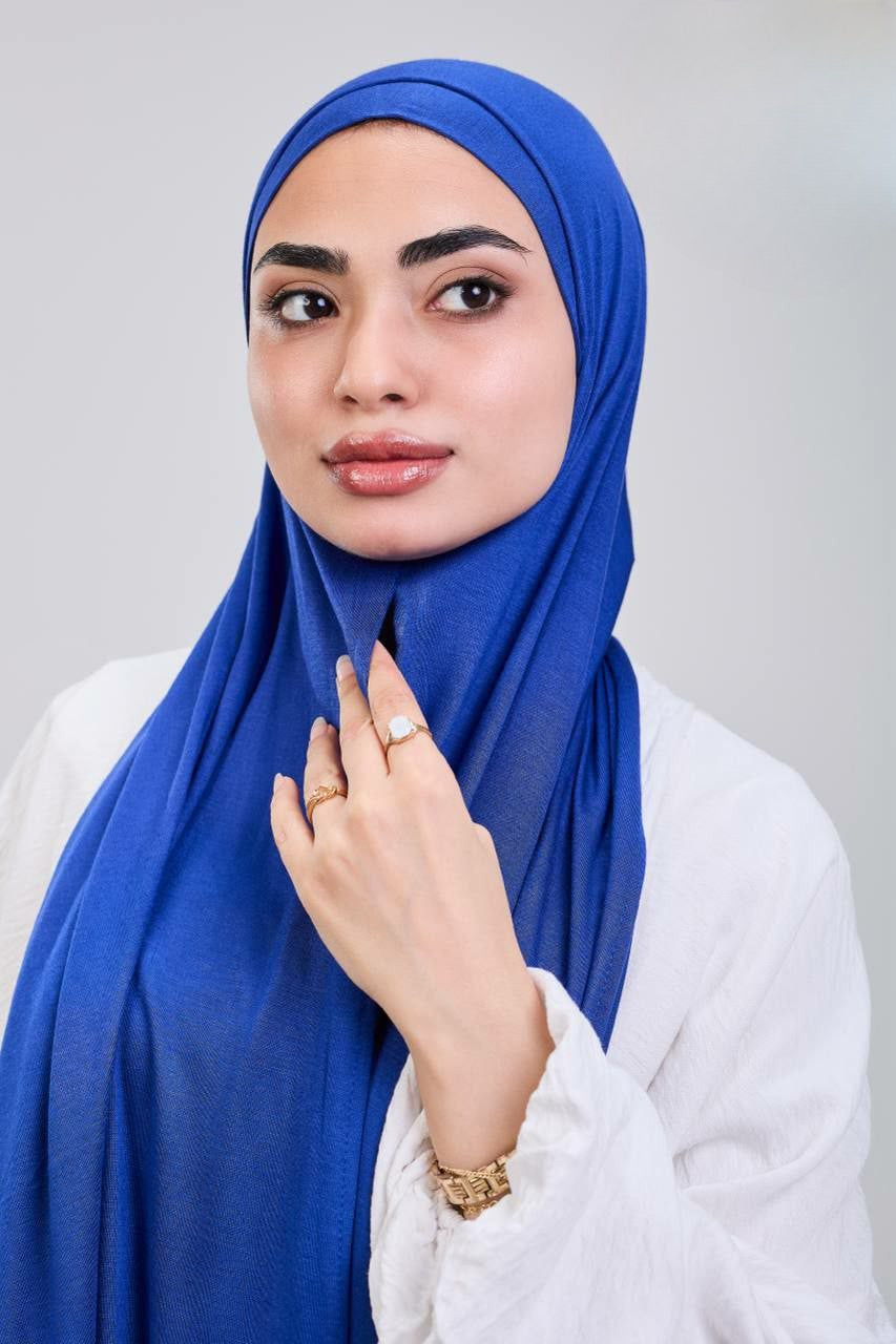 Easy hijab with bandana (Blue)