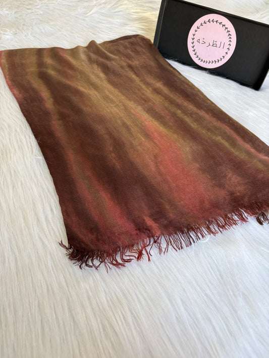 Colourful Linen Scarf ( fall )