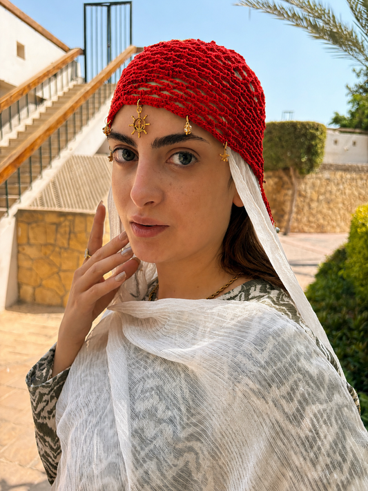 Mesh Hat ( Red One )