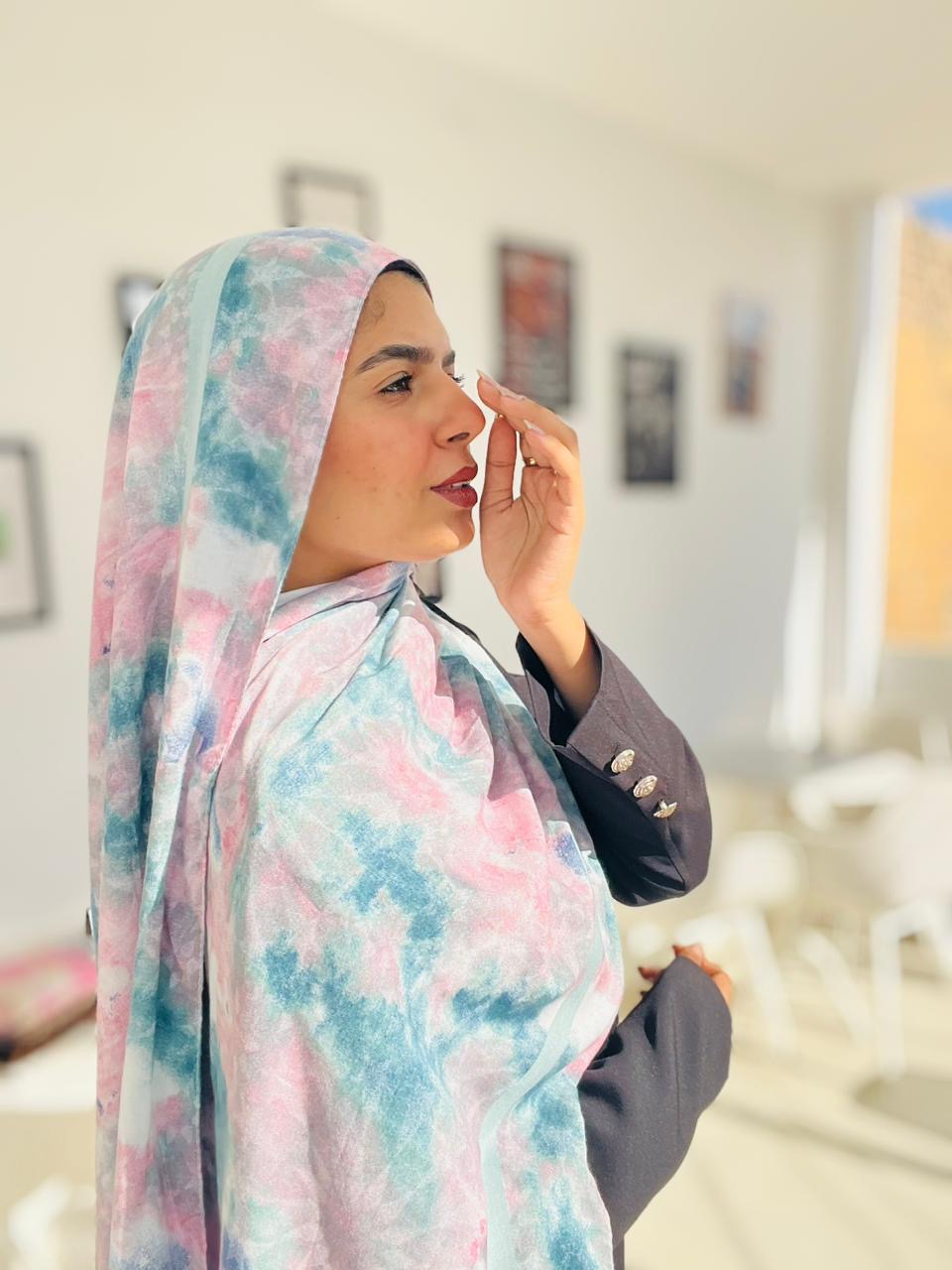 Printed Modal Hijab ( Mesk )