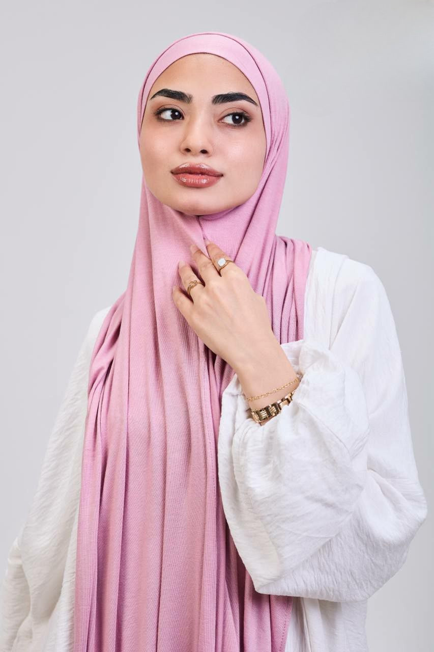 Easy hijab with bandana (Pink)