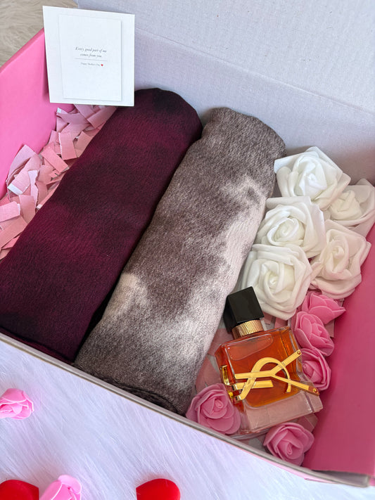 Mother's Day Gift (Garnished Scarves Box)