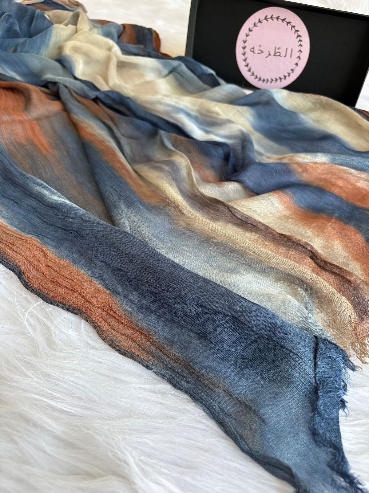 Colourful Linen Scarf ( Mix )