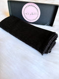 Premium linen cotton (Black)