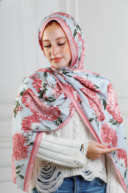 Printed Modal Hijab (spring)