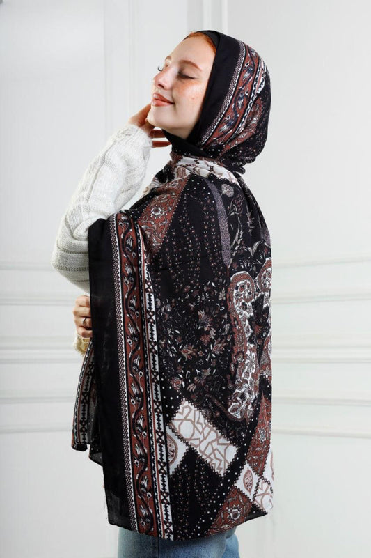 Printed Modal Hijab(Islamic)
