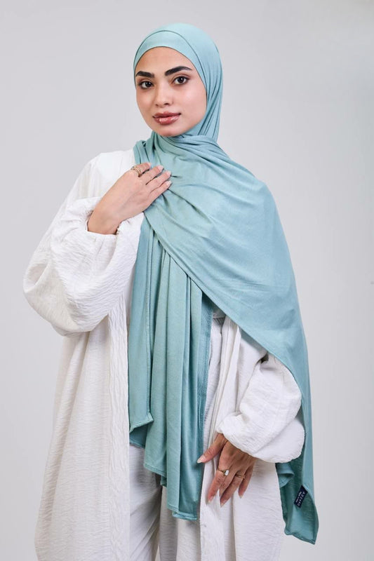 Easy hijab with bandana (Mint green)