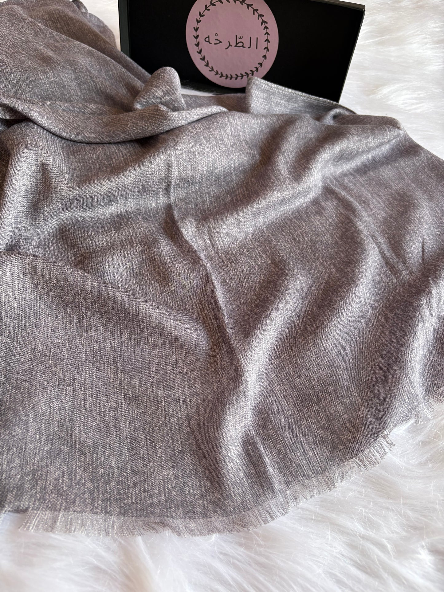 Premium linen cotton (soft grey)