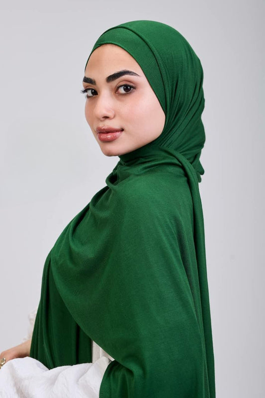 Easy hijab with bandana (green)