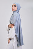Easy hijab with bandana (Gray mint)
