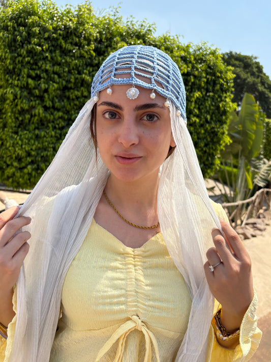 Mesh Hat ( crystal )