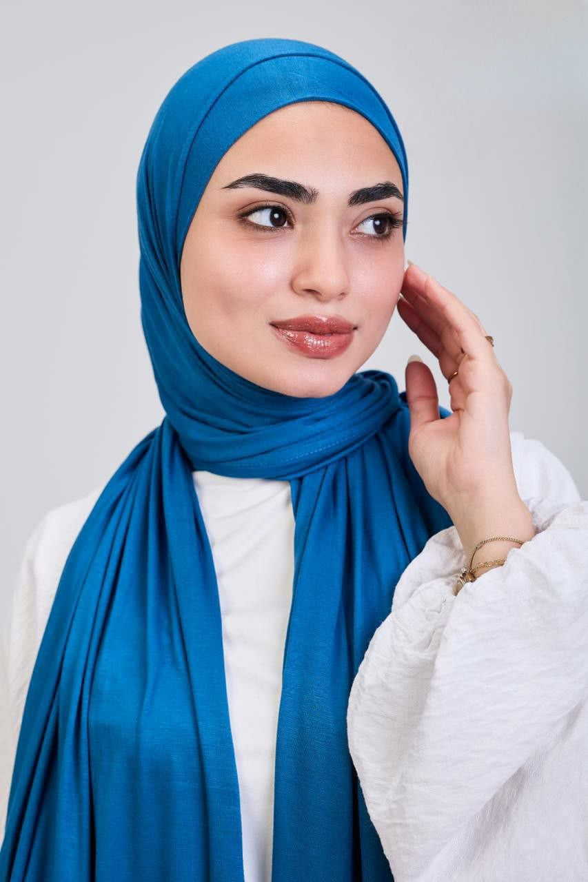 Easy hijab with bandana (Light Blue)