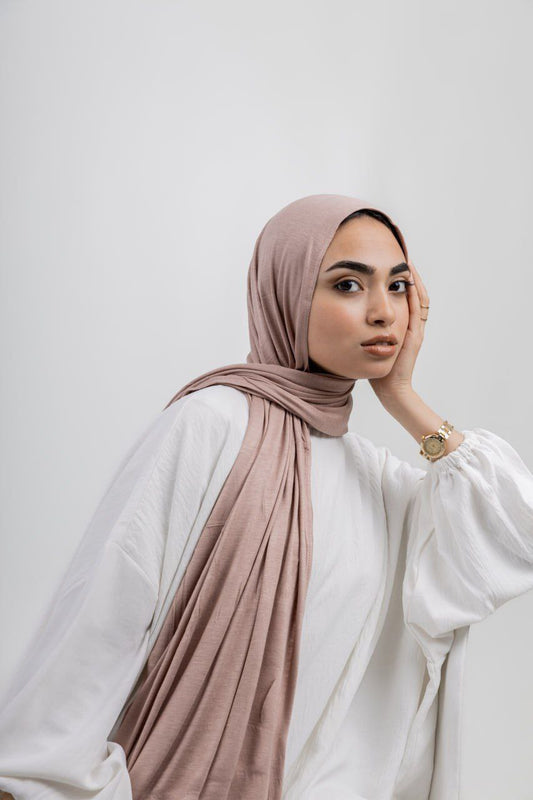 Jil scarf (Dark nude)