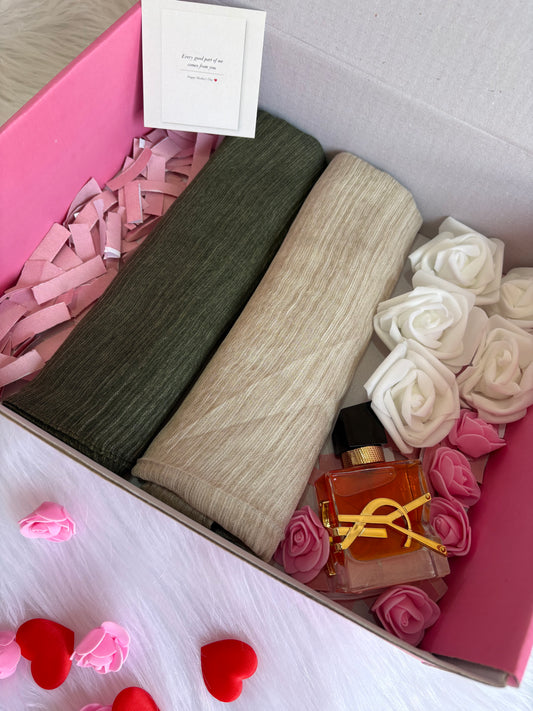 Mother's Day Gift (Messy Cheffon Scarves Box)