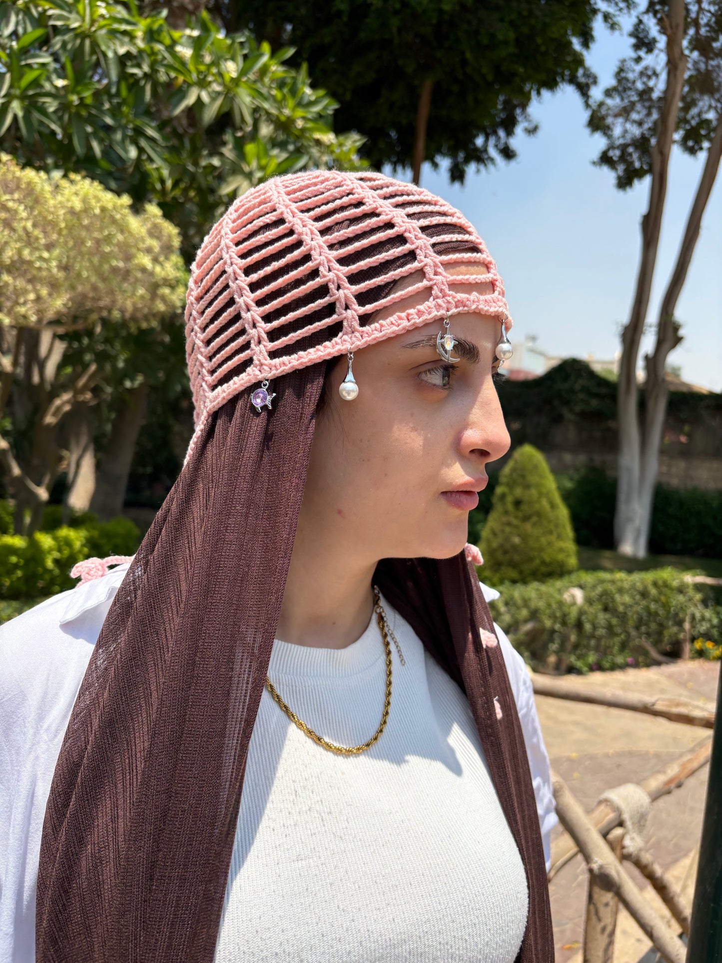 Mesh Hat ( Pink )