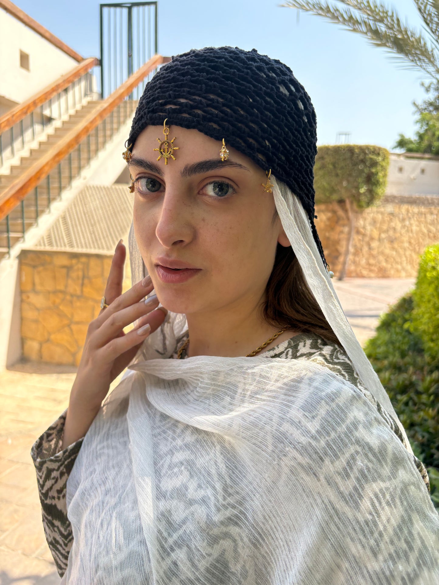 Mesh Hat ( Black Fish )