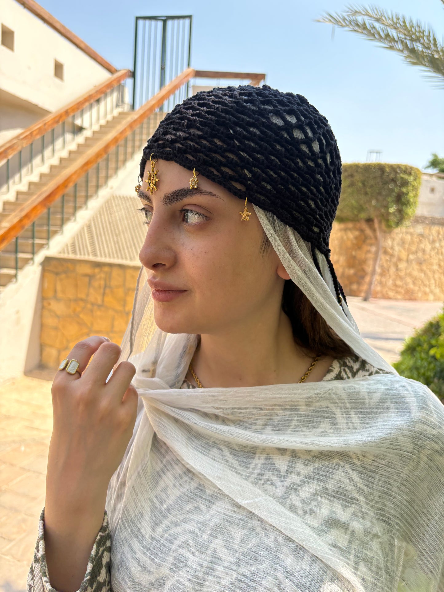 Mesh Hat ( Black Fish )