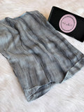 Colourful Linen Scarf ( Mix Grey )