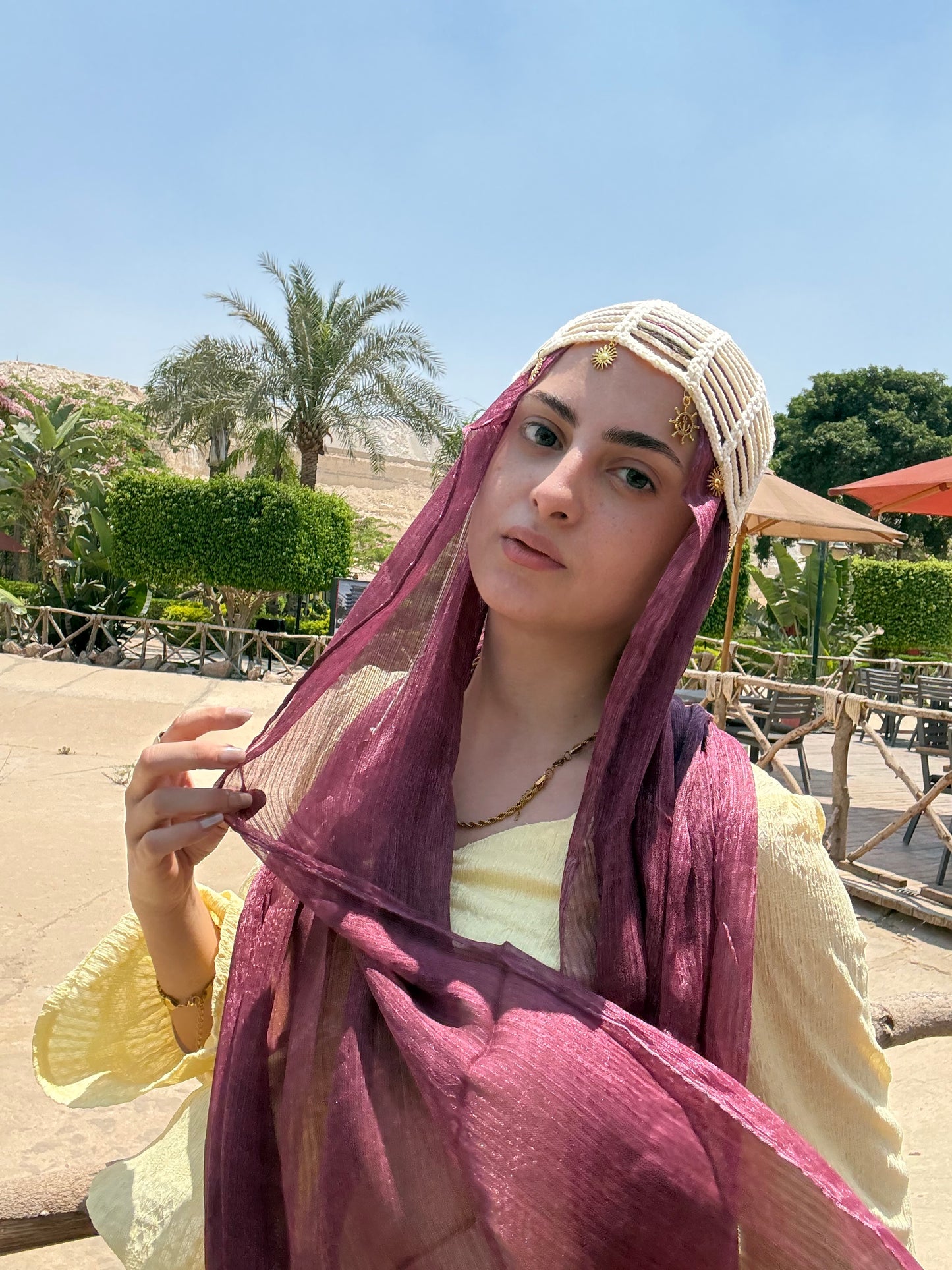 Mesh Hat ( Yellow Butter Sun )