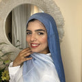 Printed Modal Hijab (Sea)