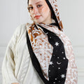 Printed Modal Hijab (star)