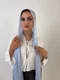 Messy Chiffon Digerdee ( Baby blue * Powder pink )