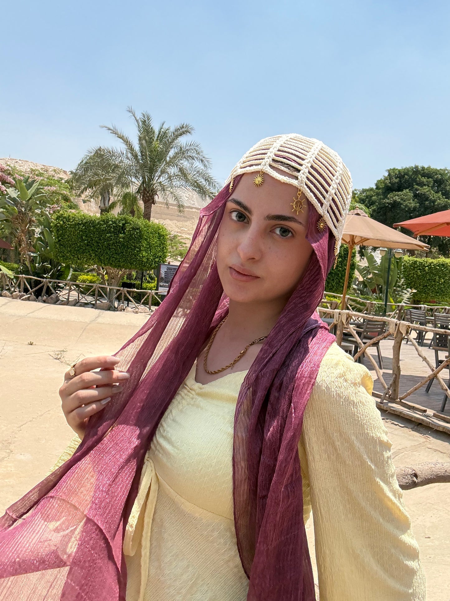 Mesh Hat ( Yellow Butter Sun )