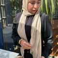 Messy Chiffon ( Beige )