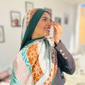Printed Modal Hijab ( Desert )