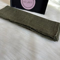 Premium linen cotton ( Royal green)