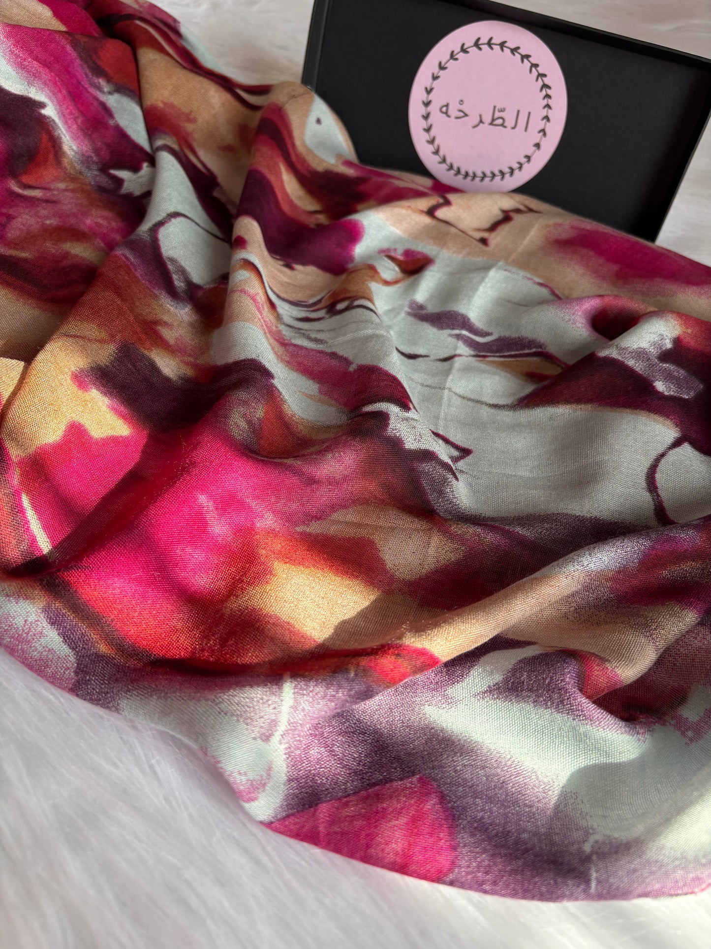 Printed Modal Hijab ( colourful )