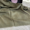 Premium linen cotton ( Royal green)