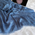 Premium linen cotton ( soft Blue)
