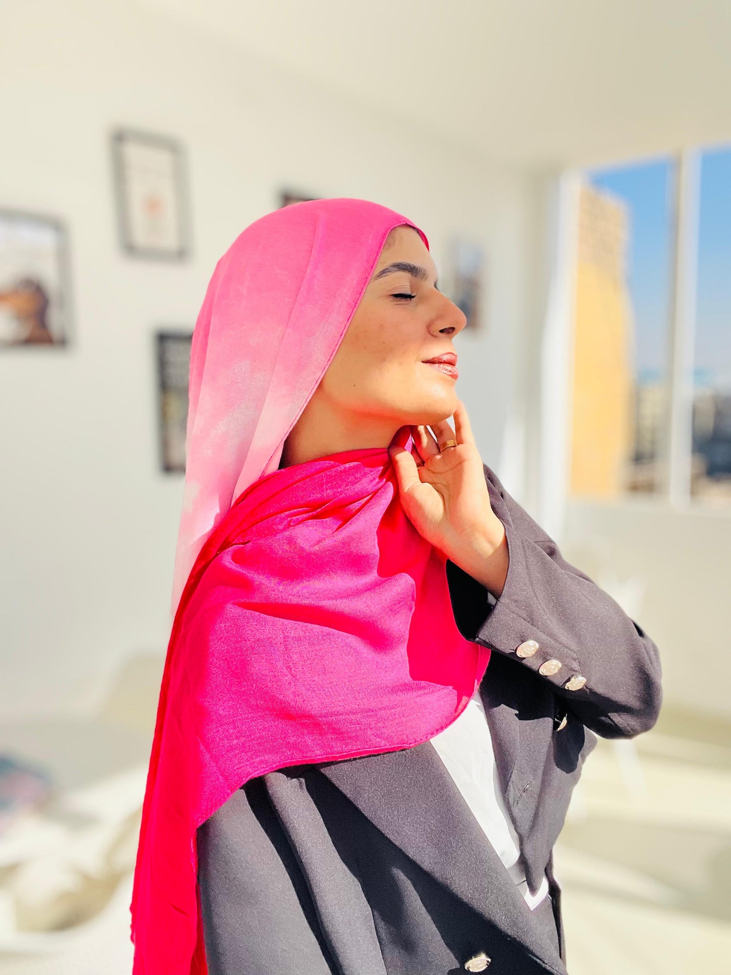 Printed Modal Hijab ( Degrdeh )