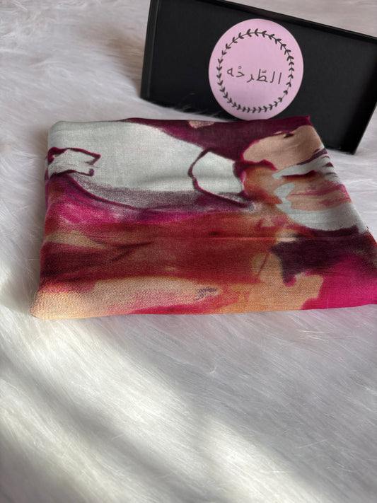 Printed Modal Hijab ( colourful )