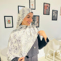 Printed Modal Hijab ( Scratch Flower )