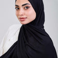 Easy hijab with bandana (Black)