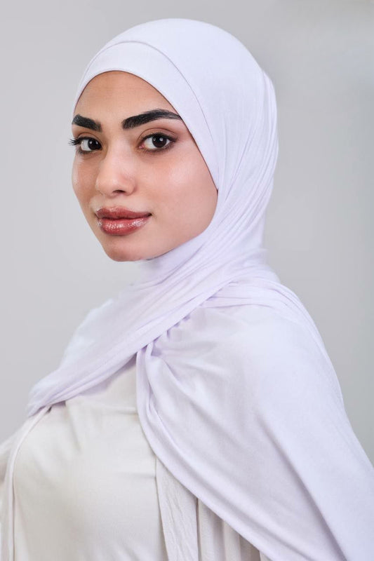 Easy hijab with bandana (white)