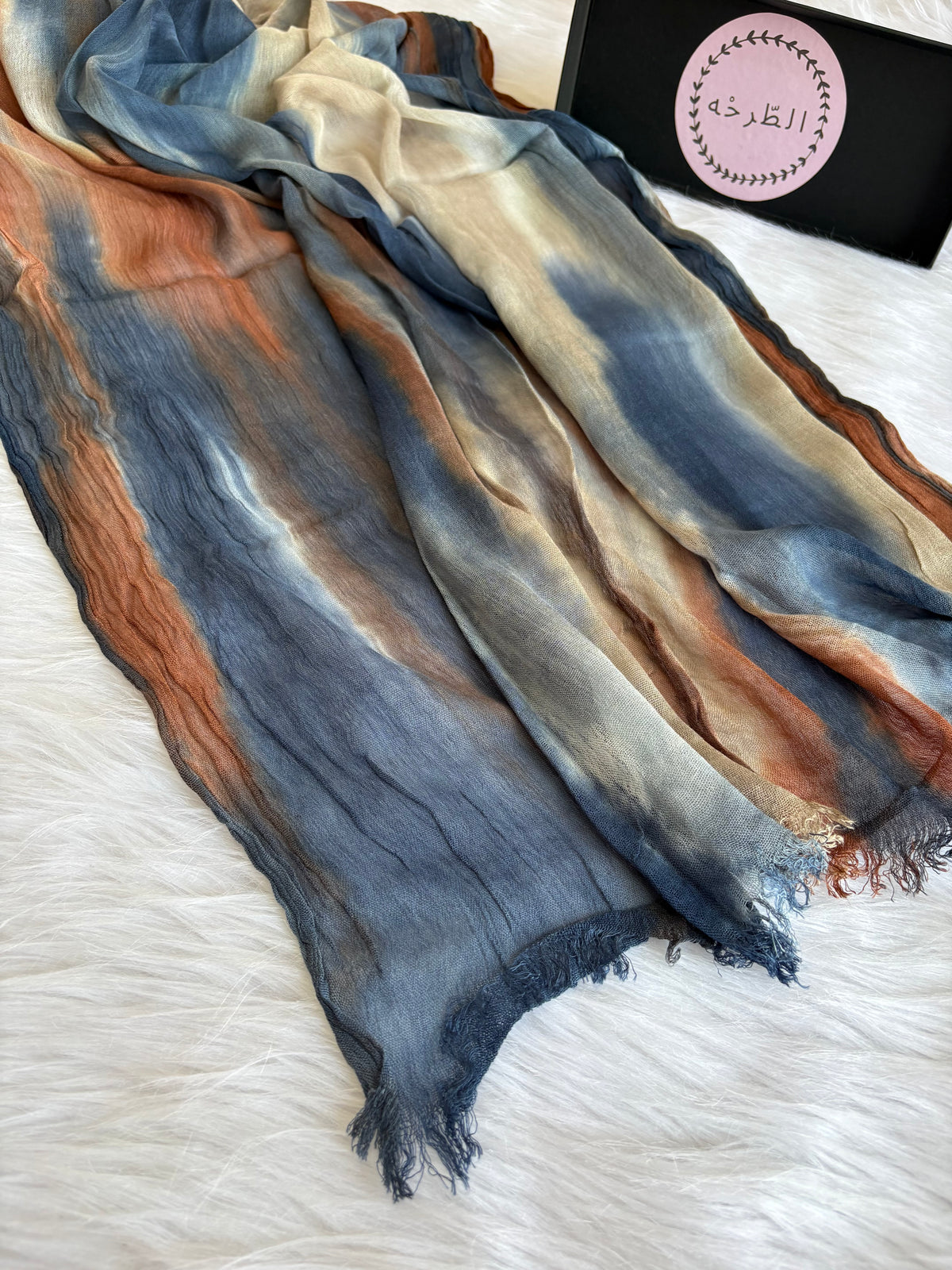 Colourful Linen Scarf ( Mix )