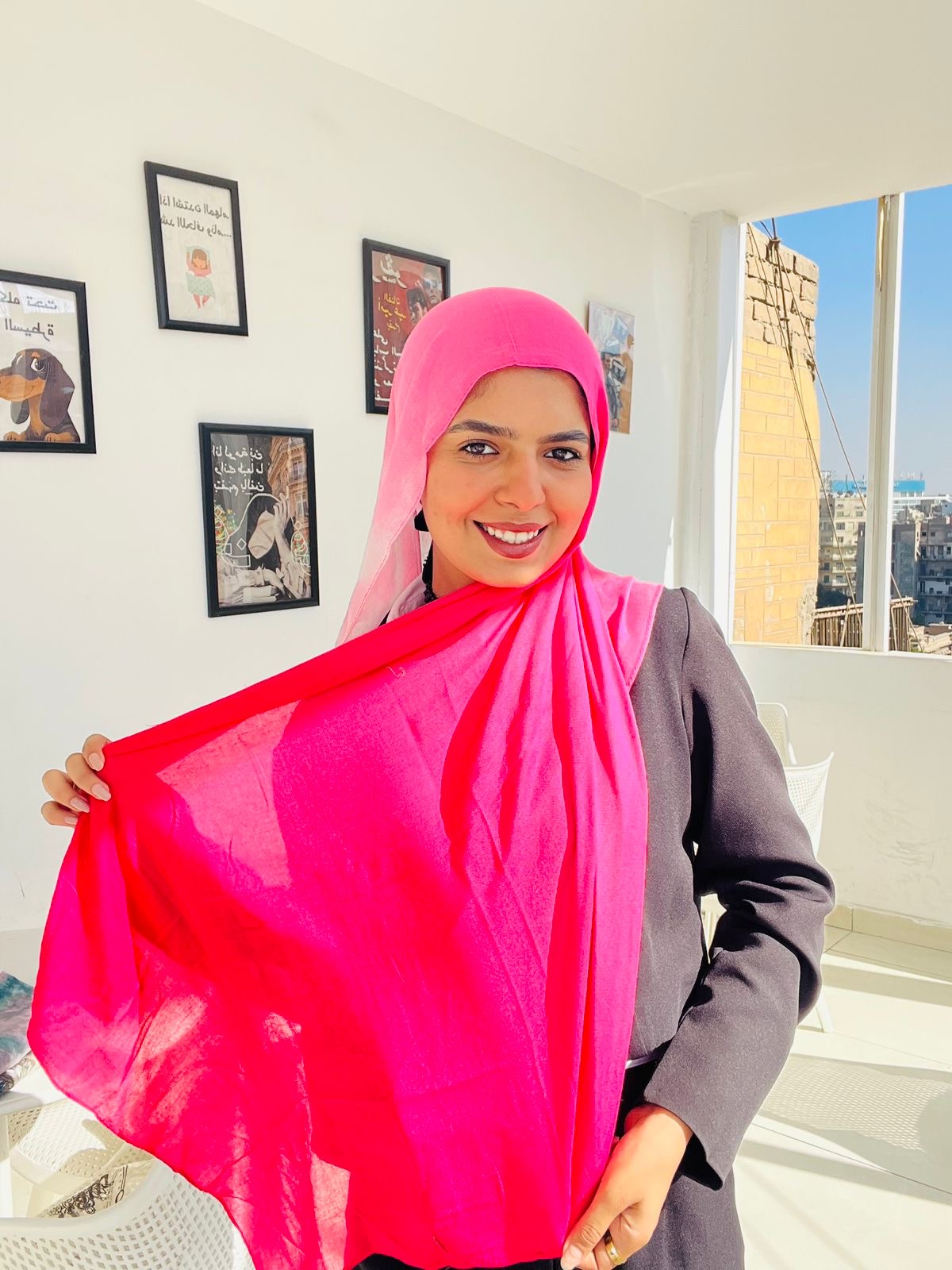 Printed Modal Hijab ( Degrdeh )