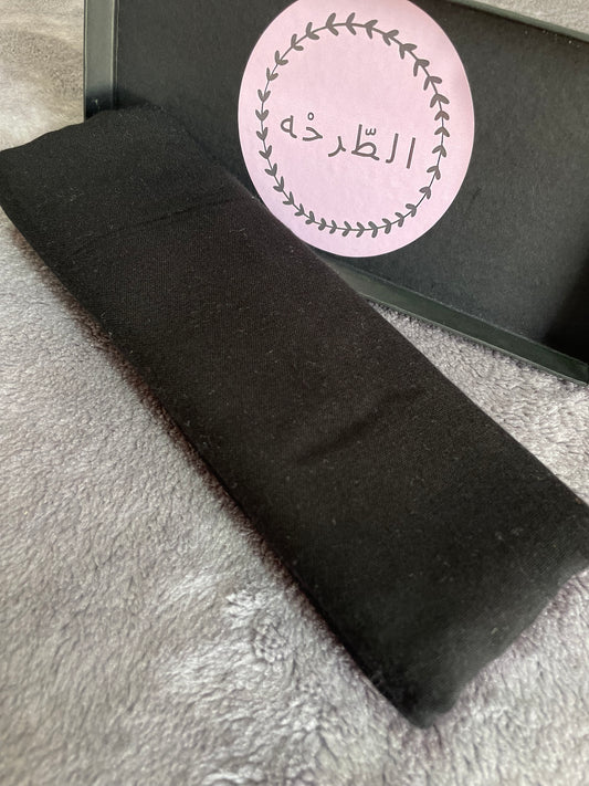 Premium modal hijab (black)