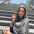 Messy Chiffon Hijab